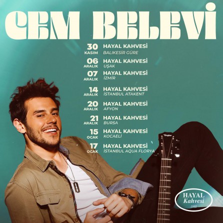 Cem BELEVİ Hayal Kahvesi Konserleri